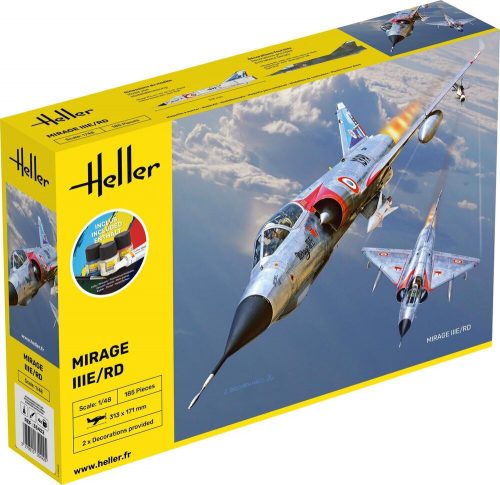 Heller STARTER KIT Mirage IIIE/RD 1:48 (35422)