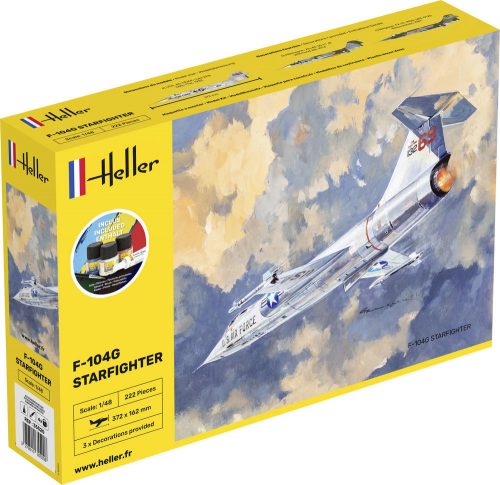 Heller STARTER KIT F-104G Starfighter 1:48 (35520)