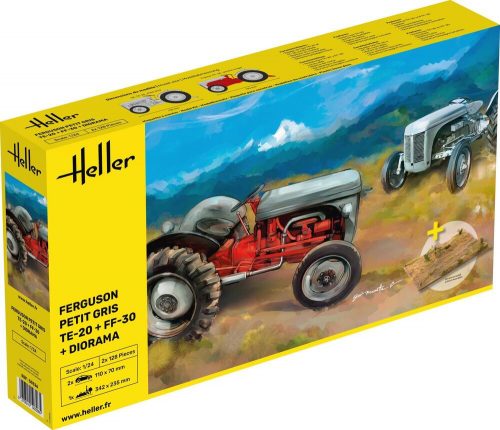 Heller Ferguson Petit Gris 2 x + Diorama 1:24 (50326)