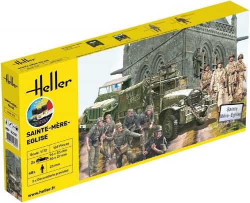 Heller STARTER KIT Sainte-Mère-Eglise 1:72 (52327)