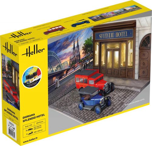 Heller STARTER KIT Diorama Splendid Hotel 1:24 (52330)