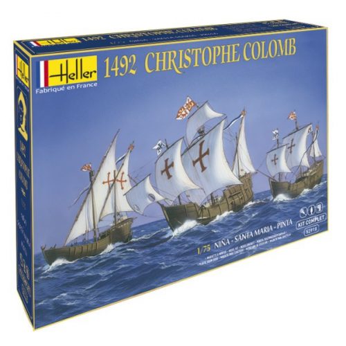 Heller Christoph Columbus Ships Set - Pinta, Nina, Santa Maria 1:75 (52910)