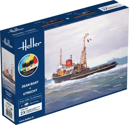 Heller STARTER KIT JEAN BART + UTRECHT Twinset 1:200 (55602)