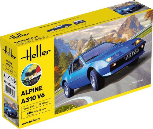 Heller STARTER KIT Alpine A310 1:43 (56146)