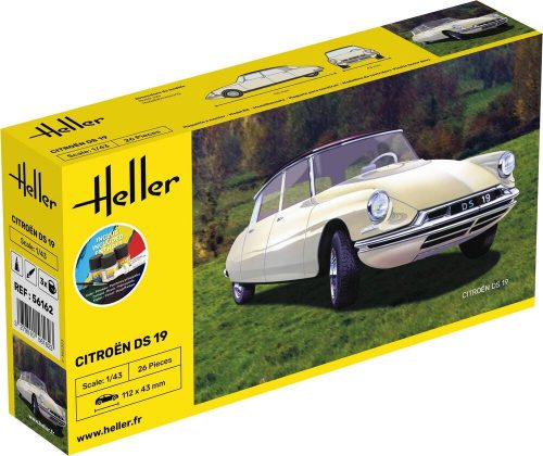 Heller STARTER KIT Citroen DS 19 1:43 (56162)