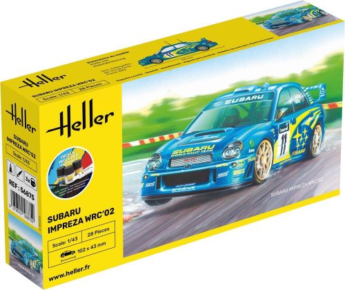 Heller STARTER KIT Impreza WRC'02 1:43 (56199)