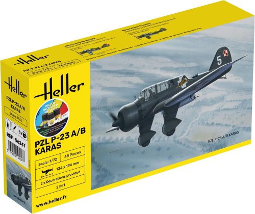 Heller STARTER KIT PZL 23 Karas 1:72 (56247)