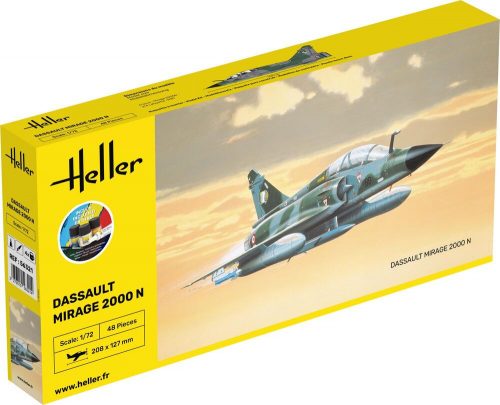 Heller STARTER KIT Mirage 2000 N 1:72 (56321)