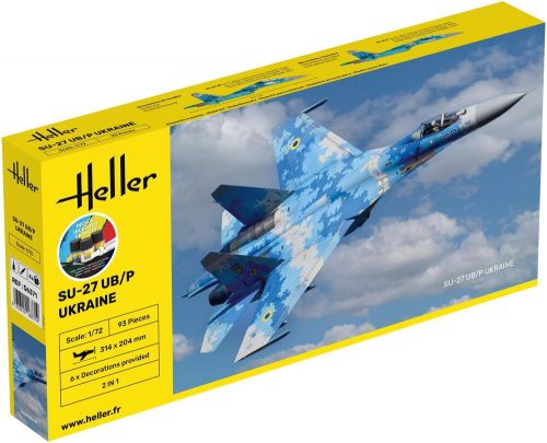 Heller STARTER KIT SU-27 UB/P Ukraine 1:72 (56371)