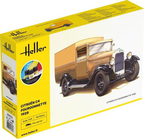 Heller STARTER KIT Citroen C4 Fourgonnette 1926 1:24 (56703)