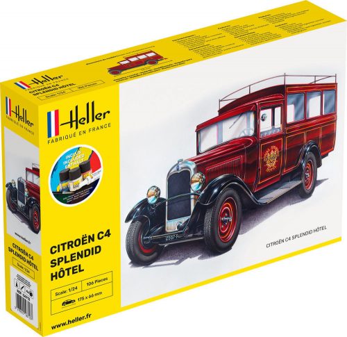 Heller STARTER KIT Citroen C4 Splendid Hotel 1:24 (56713)