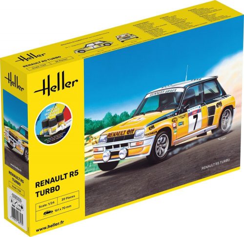 Heller STARTER KIT Renault R5 Turbo 1:24 (56717)