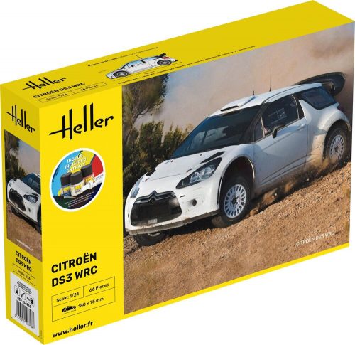 Heller STARTER KIT Citroen DS3 WRC 1:24 (56758)