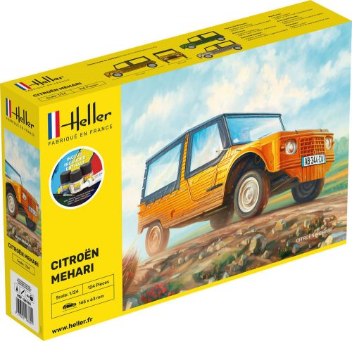 Heller STARTER KIT Citroen Mehari (Version 1) 1:24 (56760)