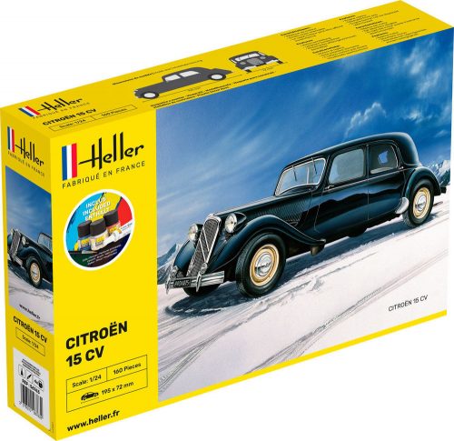 Heller STARTER KIT Citroen 15 CV 1:24 (56763)