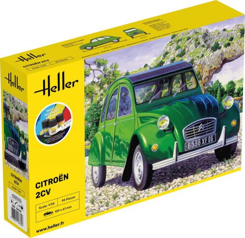 Heller STARTER KIT Citroen 2 CV 1:24 (56765)