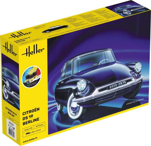 Heller STARTER KIT Citroen DS 19 1:16 (56795)