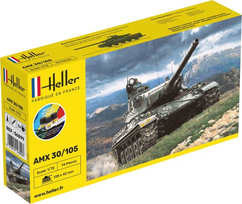 Heller STARTER KIT AMX 30/105 1:72 (56899)