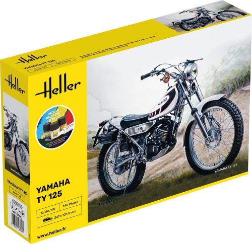 Heller STARTER KIT TY 125 Bike 1:8 (56902)