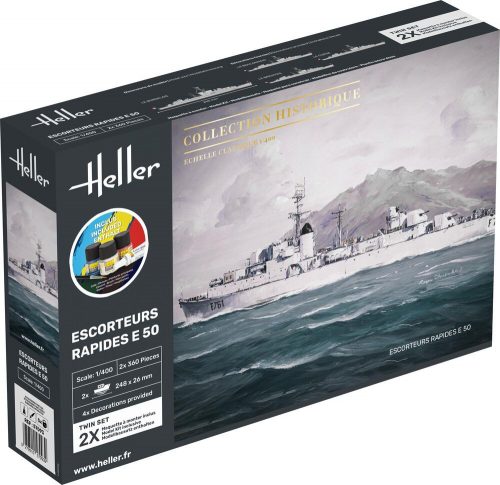 Heller STARTER KIT Escorteurs Rapides E 5O 1:400 (57093)