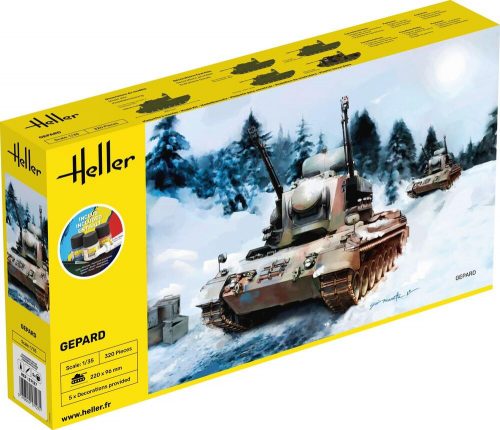 Heller STARTER KIT Gepard 1:35 (57127)