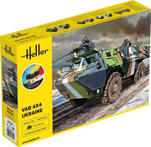 Heller STARTER KIT VAB 4x4 Ukraine 1:35 (57130)