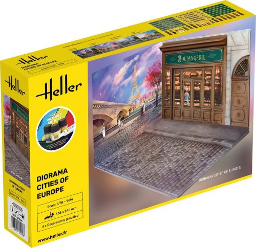 Heller STARTER KIT Diorama Cities of Europe  (57256)