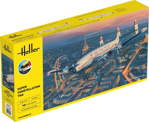 Heller STARTER KIT Super Constellation TWA 1:72 (58391)