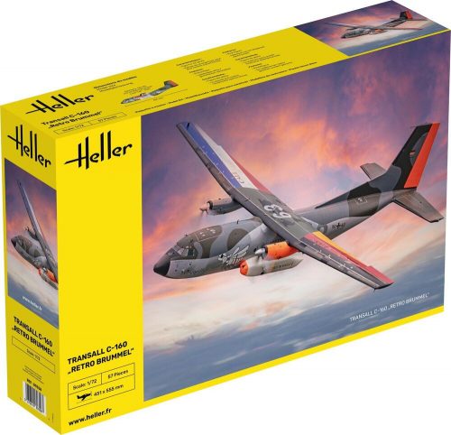 Heller TRANSALL C-160 RETRO BRUMMEL 1:72 (80358)