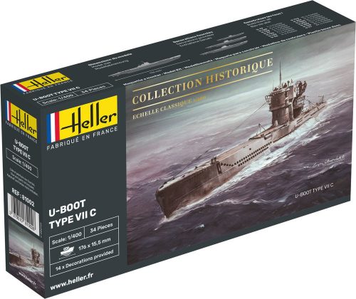 Heller U-Boot Type VII C 1:400 (81002)