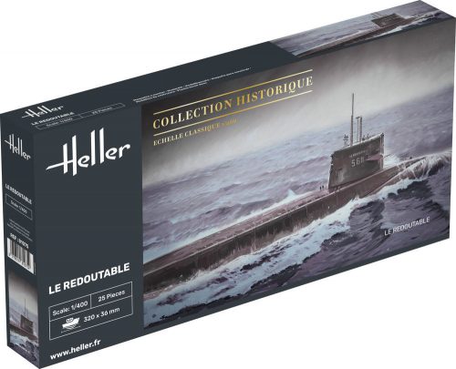 Heller U-Boot S/M Redoutable 1:400 (81075)