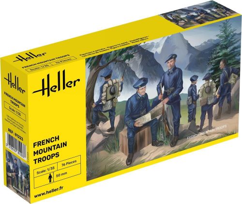 Heller French Mountain Troops 1:35 (81223)