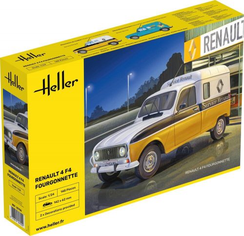 Heller Renault 4 Fourgonette F4 1:24 (82700)