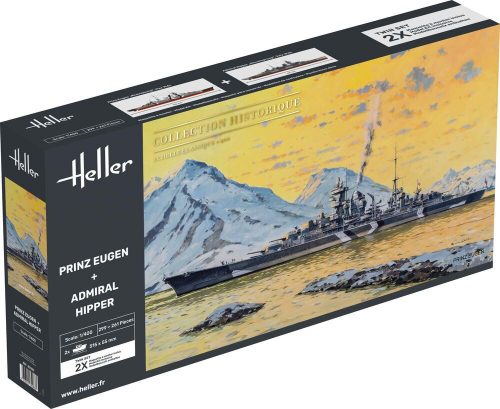 Heller Prinz Eugen + Admiral Hipper TWINSET 1:400 (85083)