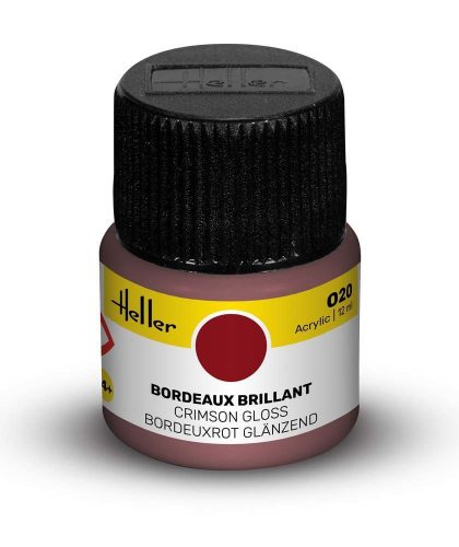 Heller Peinture Acrylic 020 bordeaux brillant  (9020)