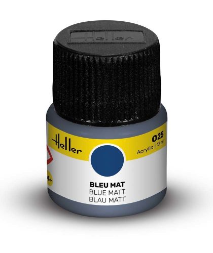 Heller Peinture Acrylic 025 bleu mat  (9025)