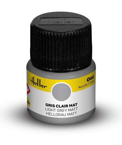 Heller Peinture Acrylic 064 gris clair mat  (9064)