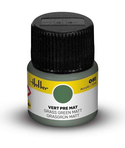 Heller Peinture Acrylic 080 vert pre mat  (9080)