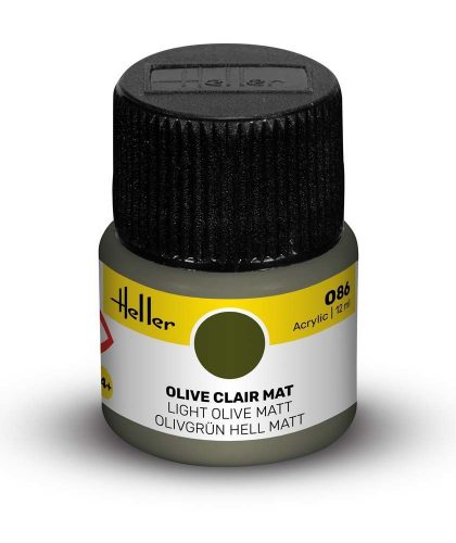 Heller Peinture Acrylic 086 olive clair mat  (9086)