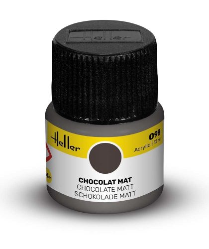 Heller Peinture Acrylic 098 chocolat mat  (9098)