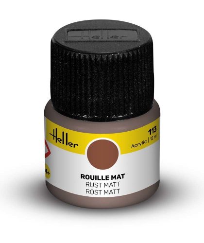 Heller Peinture Acrylic 113 rouille mat  (9113)