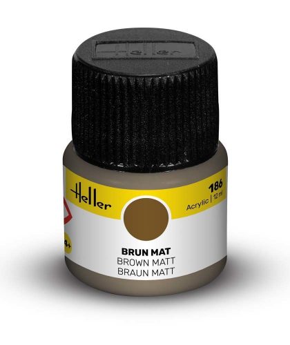 Heller Peinture Acrylic 186 brun  (9186)