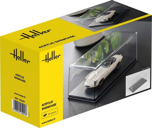 Heller Acrylic Showcase, 252 x 127 x 80 mm  (95201)