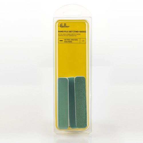 Heller Sand file set (two-sided, 3 pieces) (99002)