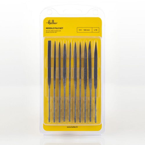 Heller Needle file set (10 pieces) (99004)