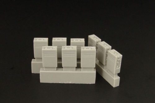 Hauler 2cm FLAK ammo boxes 1:35 (HLC35003)