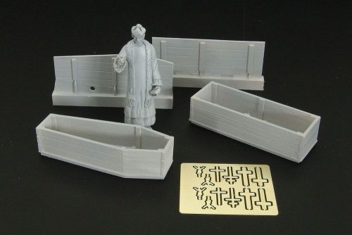 Hauler Priest w-coffins 1:48 (HLF48006)