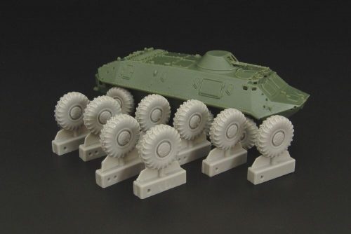 Hauler BTR-60 Wheels (ACE,ICM, S-model) 1:72 (HLH72061)