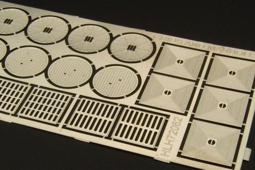 Hauler Grills and manholes 1:72 (HLH72062)