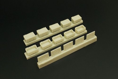 Hauler Wooden boxes 1:72 (HLH72112)